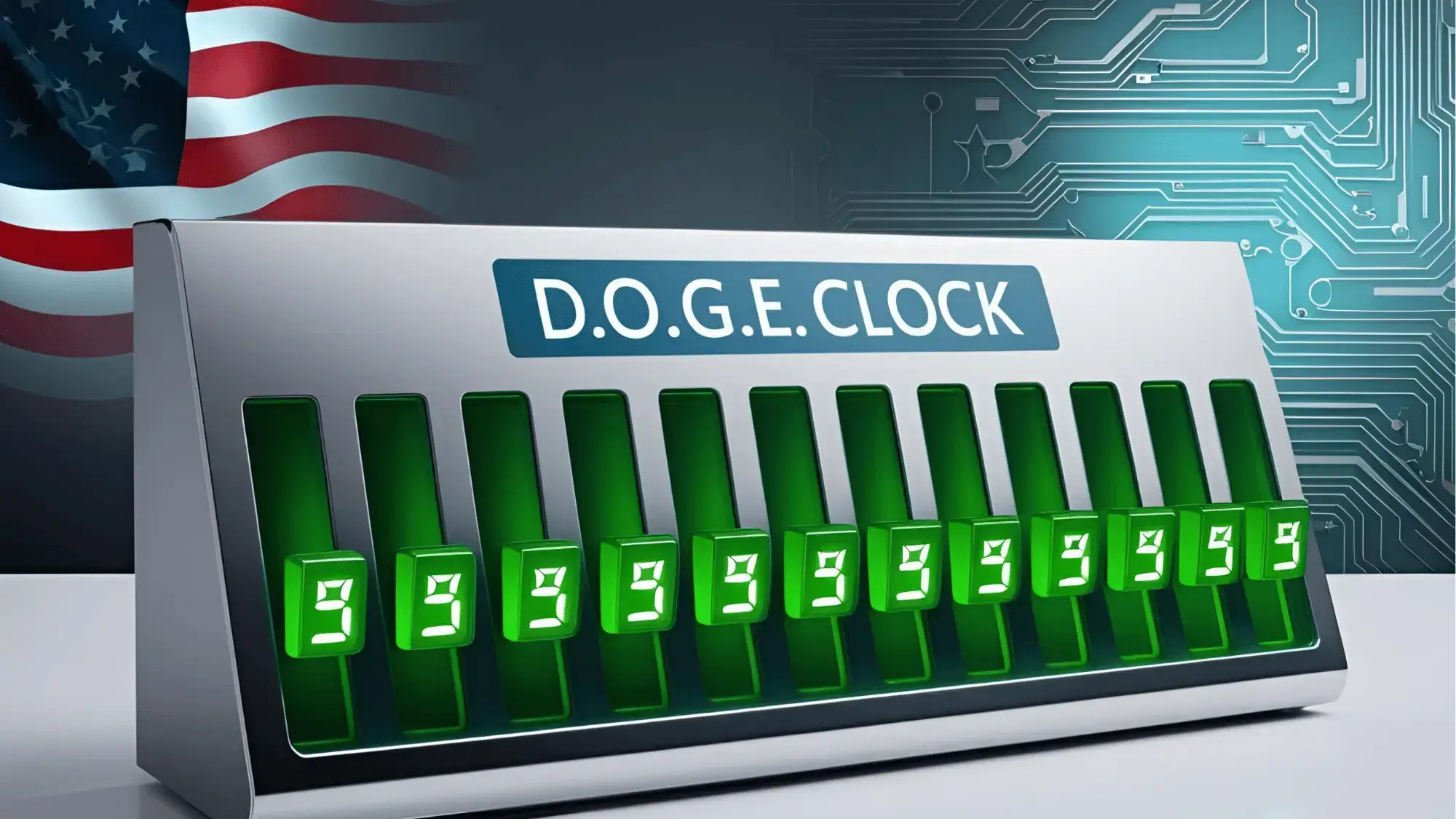 What is the DOGE Clock